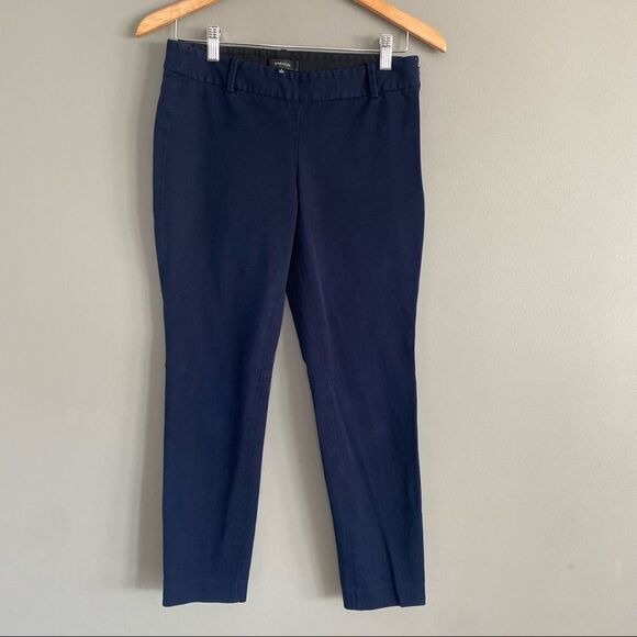 Babaton Pants - Babaton Elliot Cropped Pants Navy Blue Womens Size 6